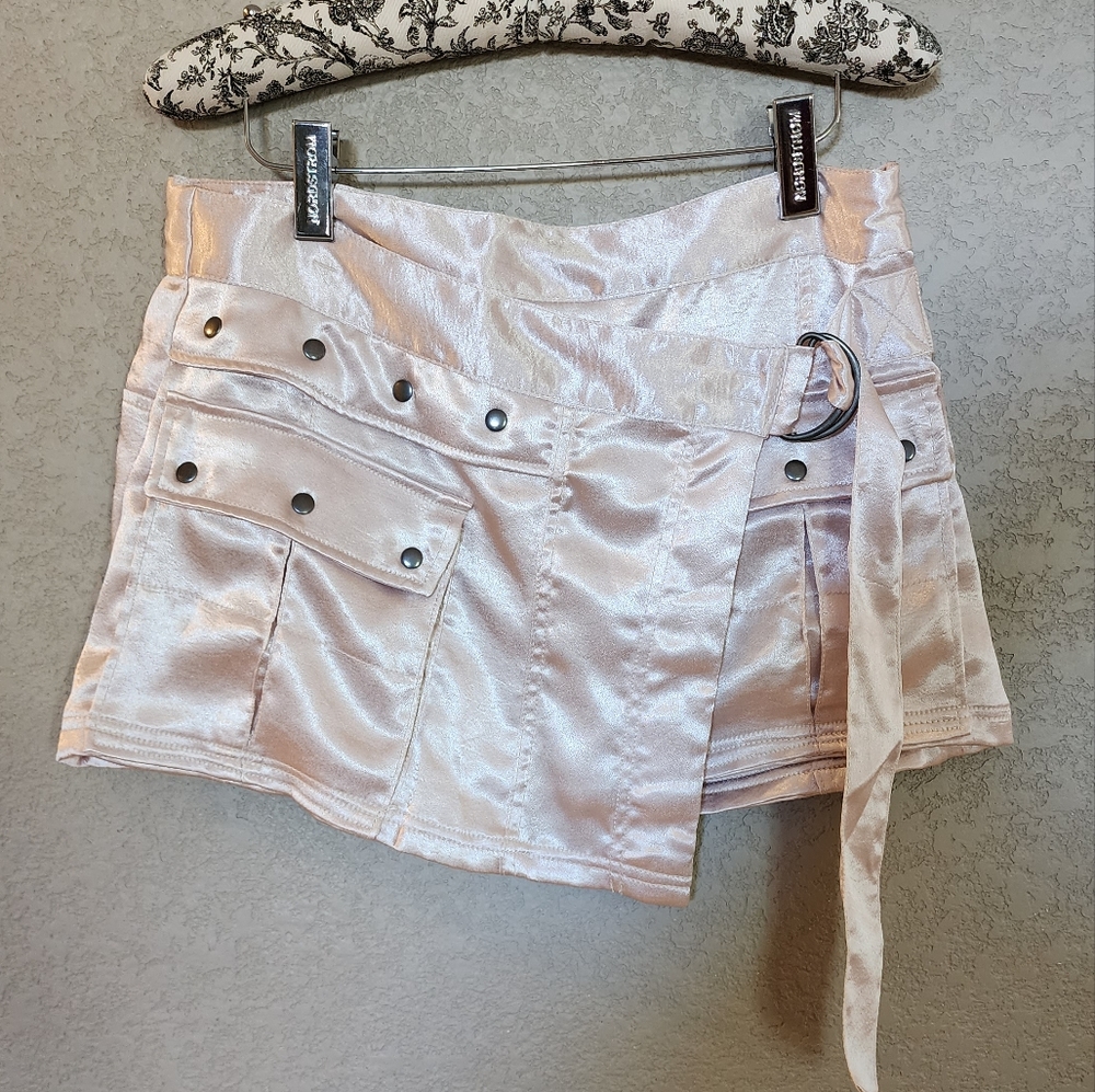 Free people say my name mini cargo skirt size 6 New with tags